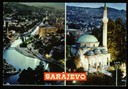 F 8: Postkarte / postkartengross / quer / farbig / Sarajewo 