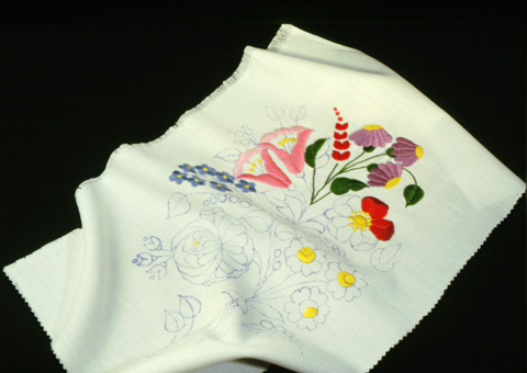 C 2: Object/ unfinished embroidery  