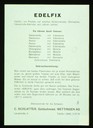 C 14: objet / document / Edelfix C 14: objet / document / Edelfix