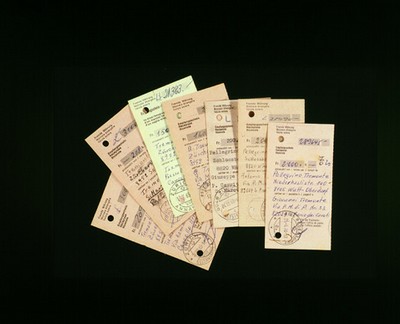 G 14: Document / Récépissés postaux
