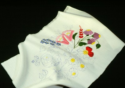 C 2: Object/ unfinished embroidery  